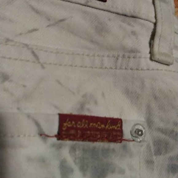 Seven For All Man Kind Denim Mini Skirt - Picture 3 of 8